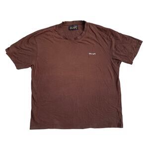 Womens XL Brown Casual Wrangler Tee